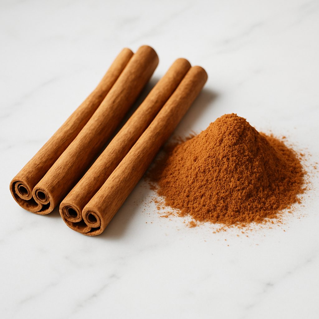 Ceylon cinnamon sticks and powder for PCOS and insulin resistance support